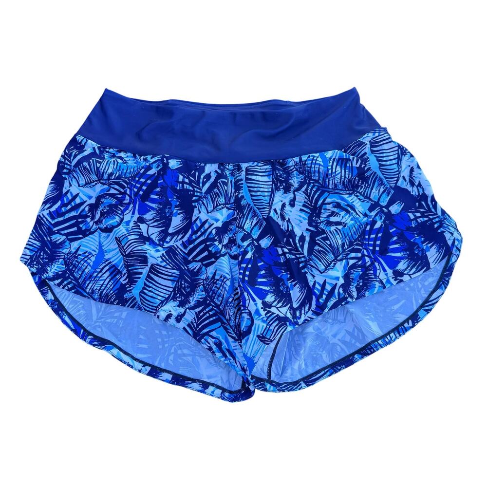 NWT Cagola Blue Tropical Swim Shorts Size 2XL